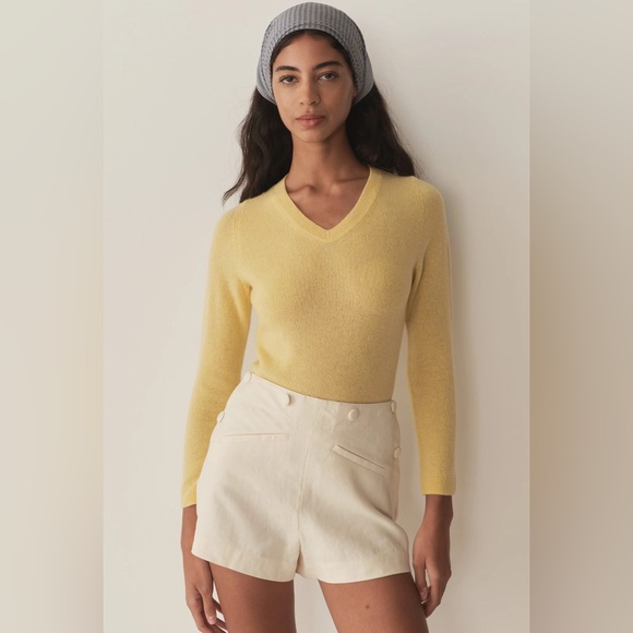 Doen Bernice Shorts Magnolia Whitw NWT Size 0 - Picture 2 of 14